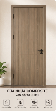 Chọn cửa nhựa composite cho phòng tắm: những điều cần biết